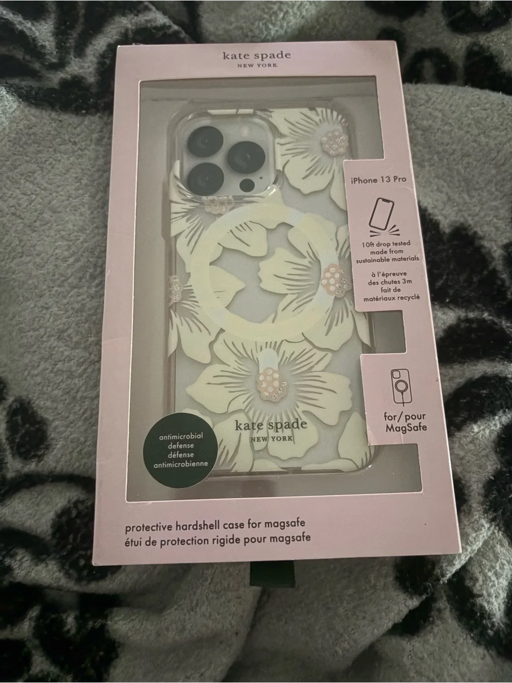 Kate Spade New York Hollyhock Floral MagSafe iPhone Case NIB - iphone 13 plus